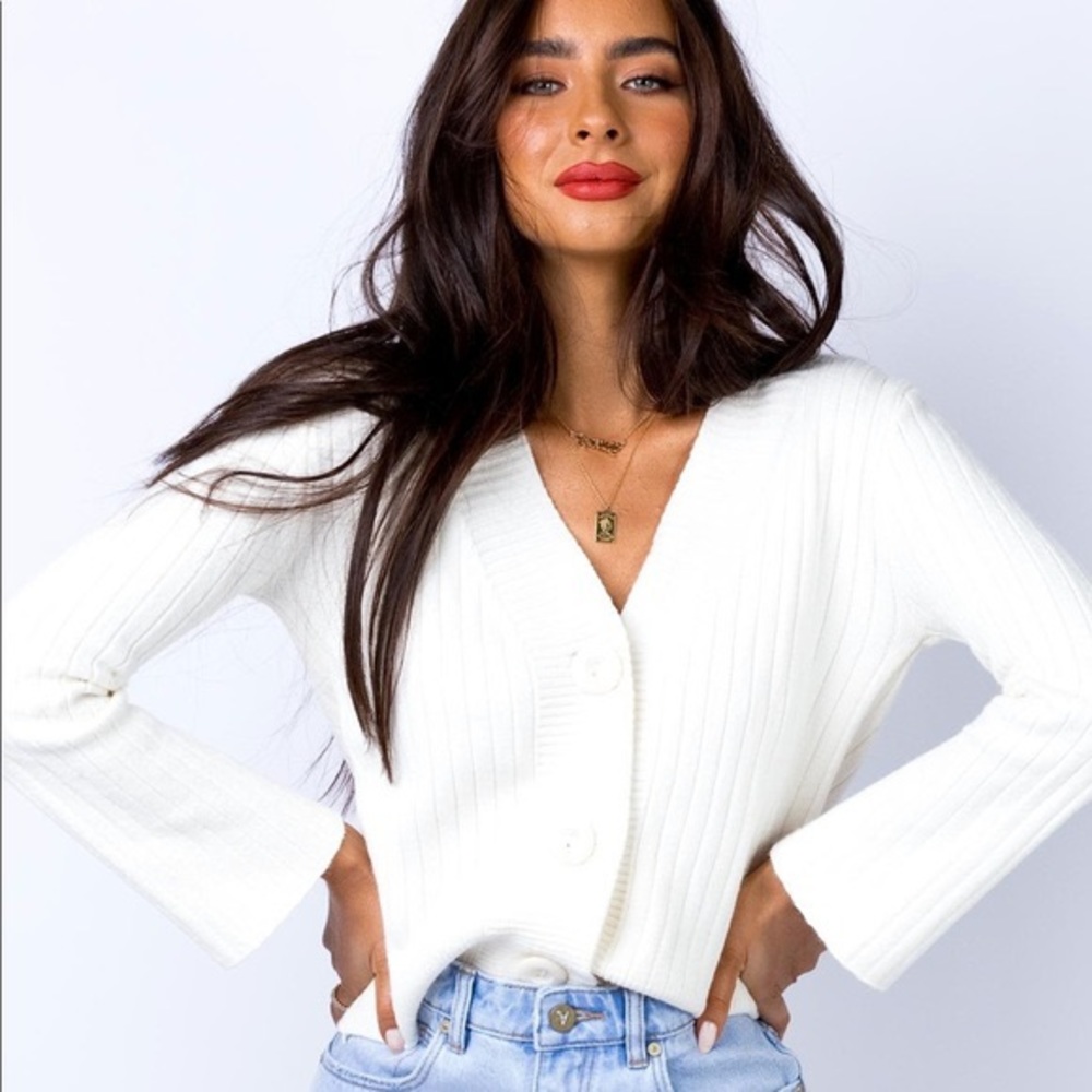 Princess Polly cropped cardigan